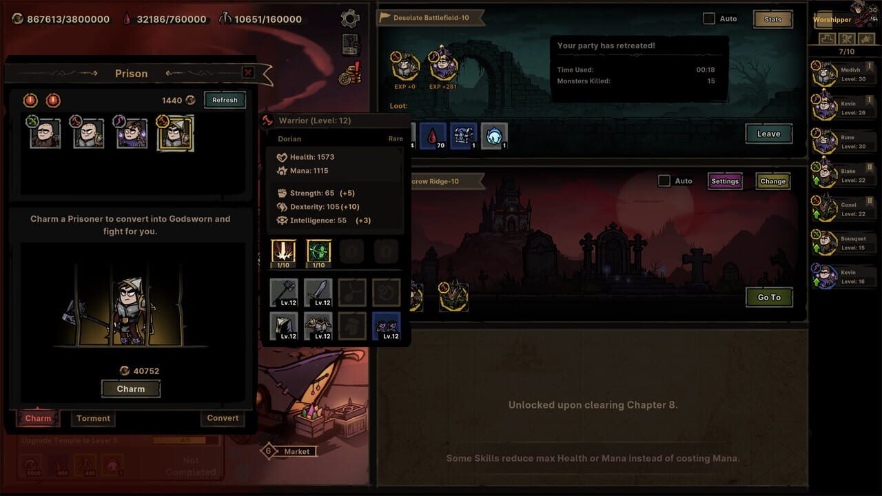 Path of Idle: Old Gods Rising screenshot