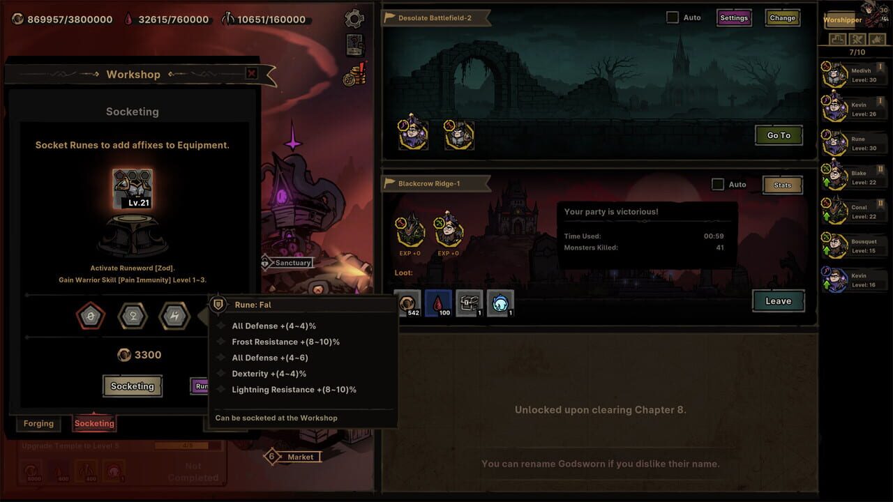 Path of Idle: Old Gods Rising screenshot