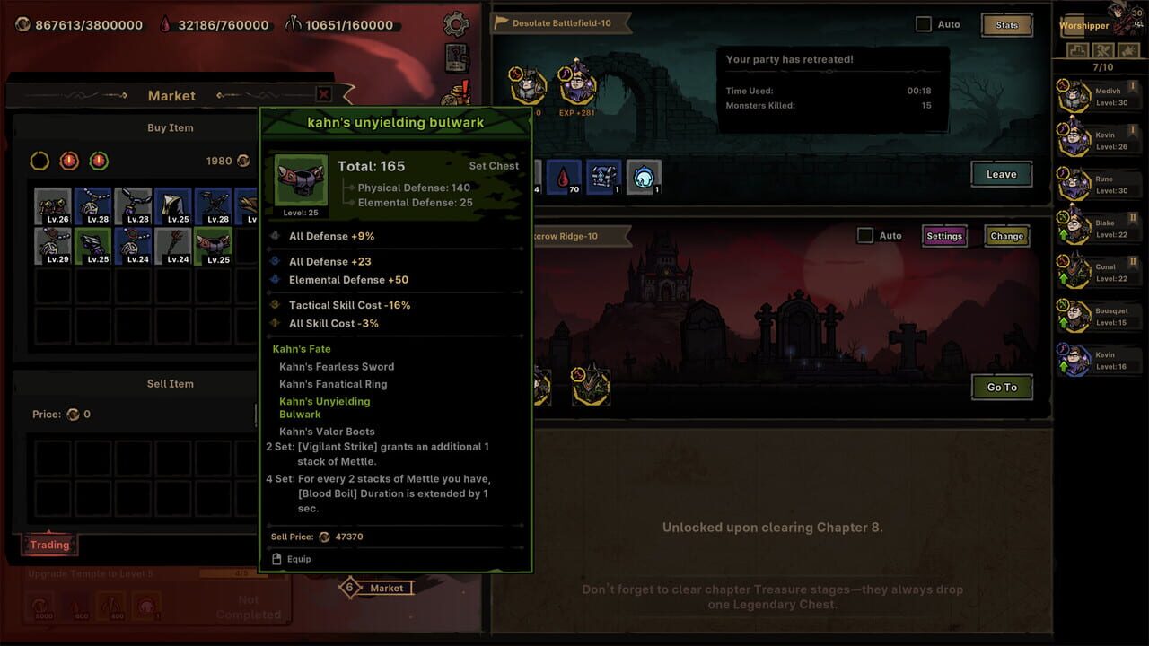 Path of Idle: Old Gods Rising screenshot