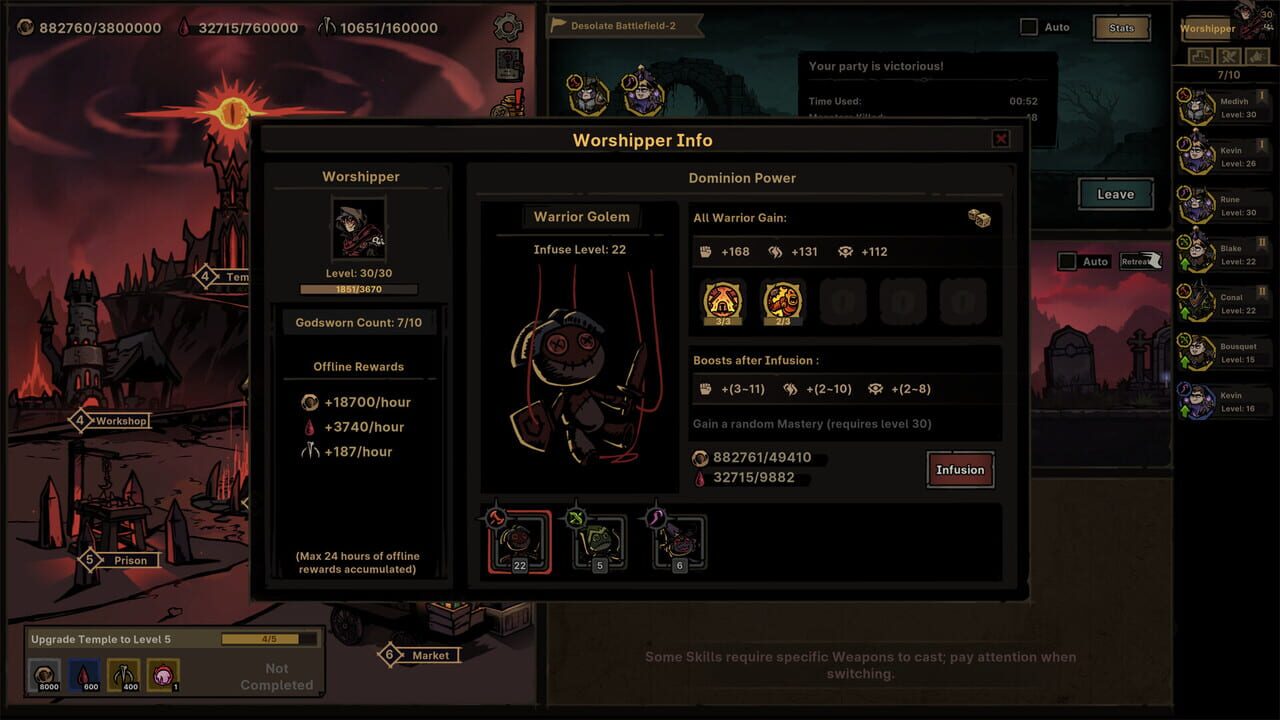 Path of Idle: Old Gods Rising screenshot