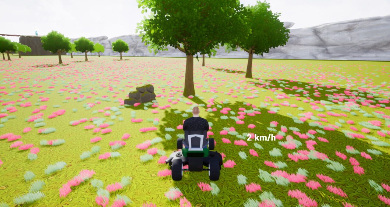 Lawnmower Game: Find Trump