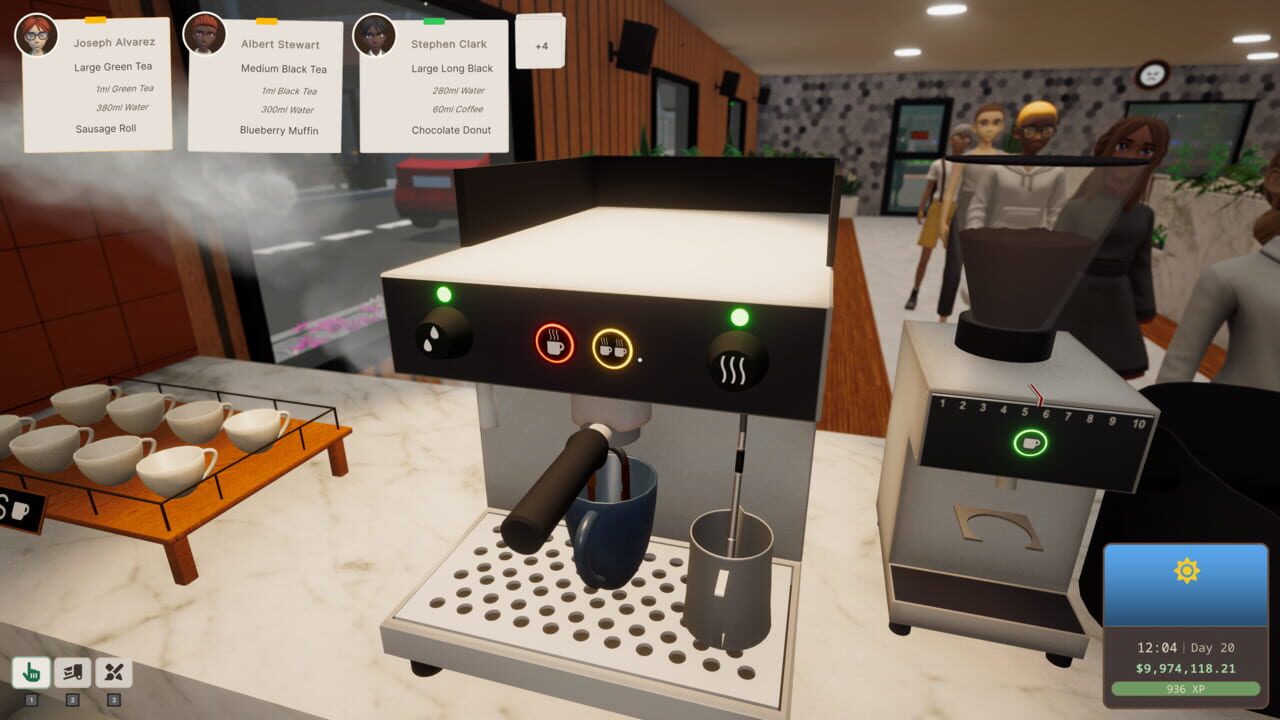 Cup and Counter: Coffee Shop Simulator screenshot