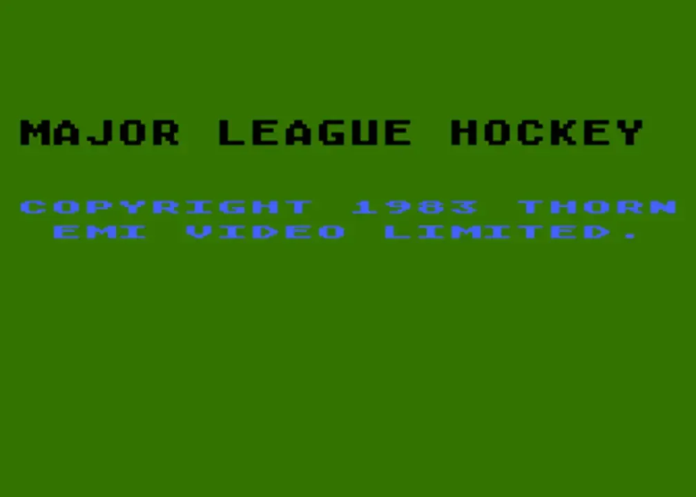 Major League Hockey