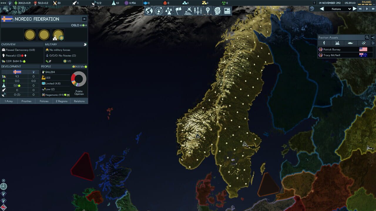 Terra Invicta: Dark Skies screenshot