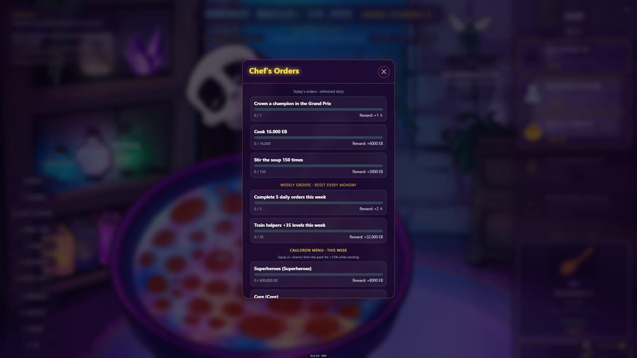 Skullchef screenshot