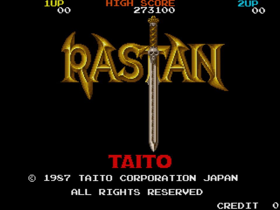 Rastan screenshot