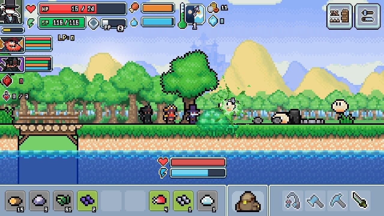 Ultra Pixel Survive 2 screenshot