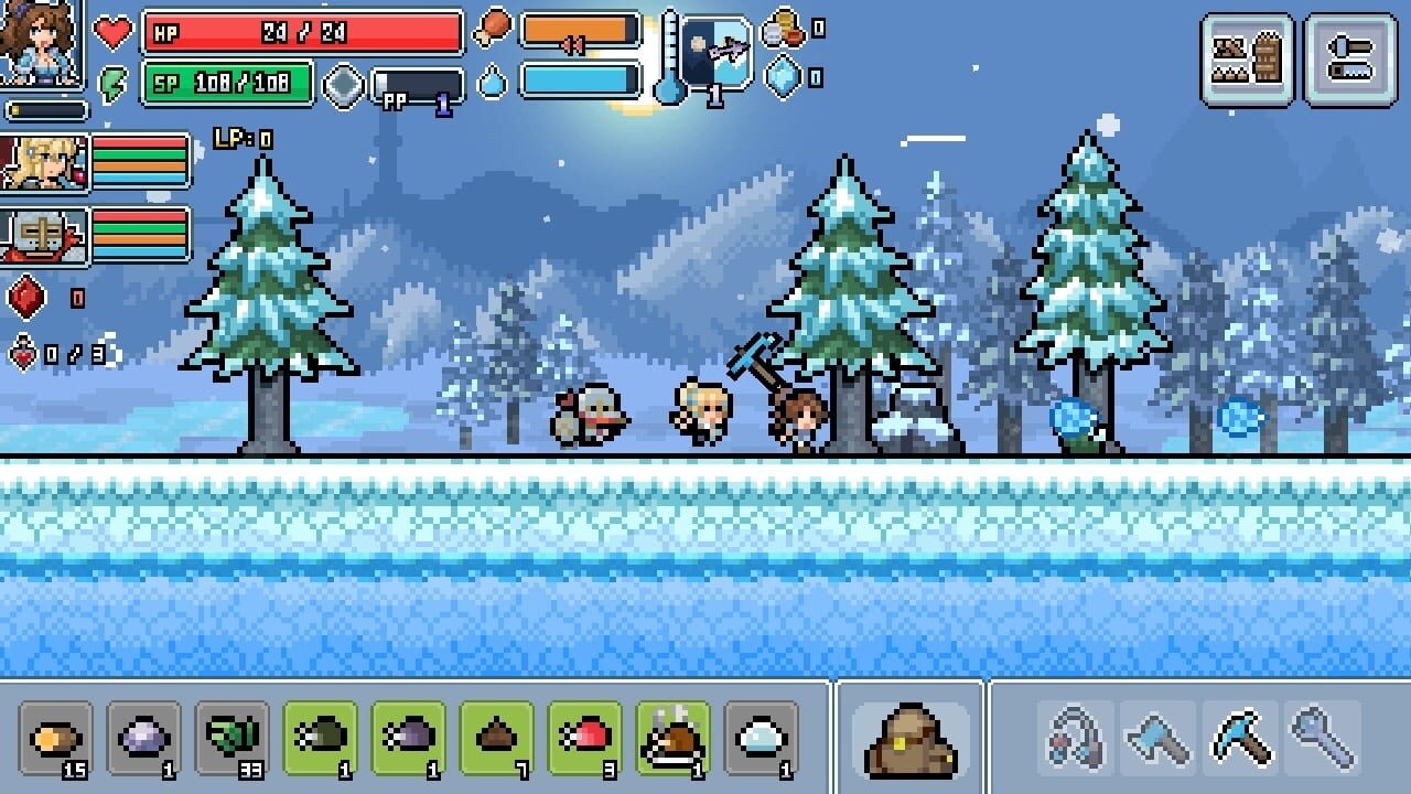 Ultra Pixel Survive 2 screenshot