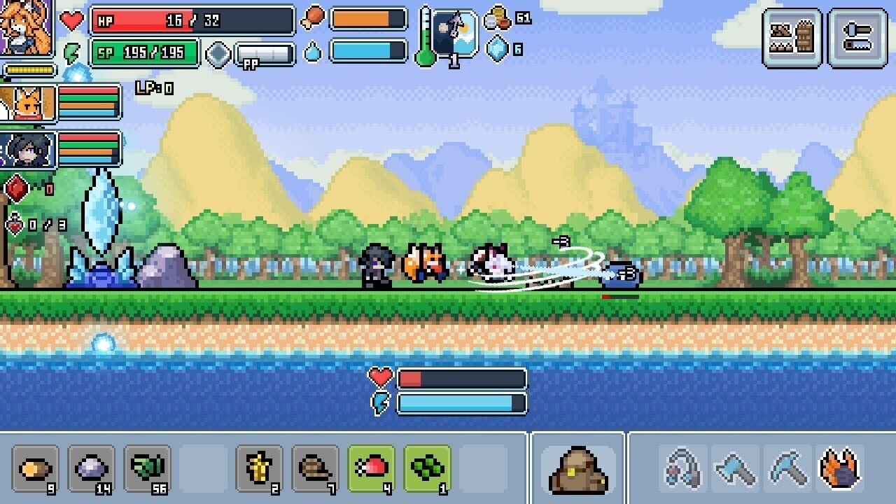 Ultra Pixel Survive 2 screenshot