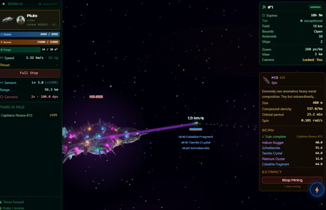 Zero-G MMO screenshot