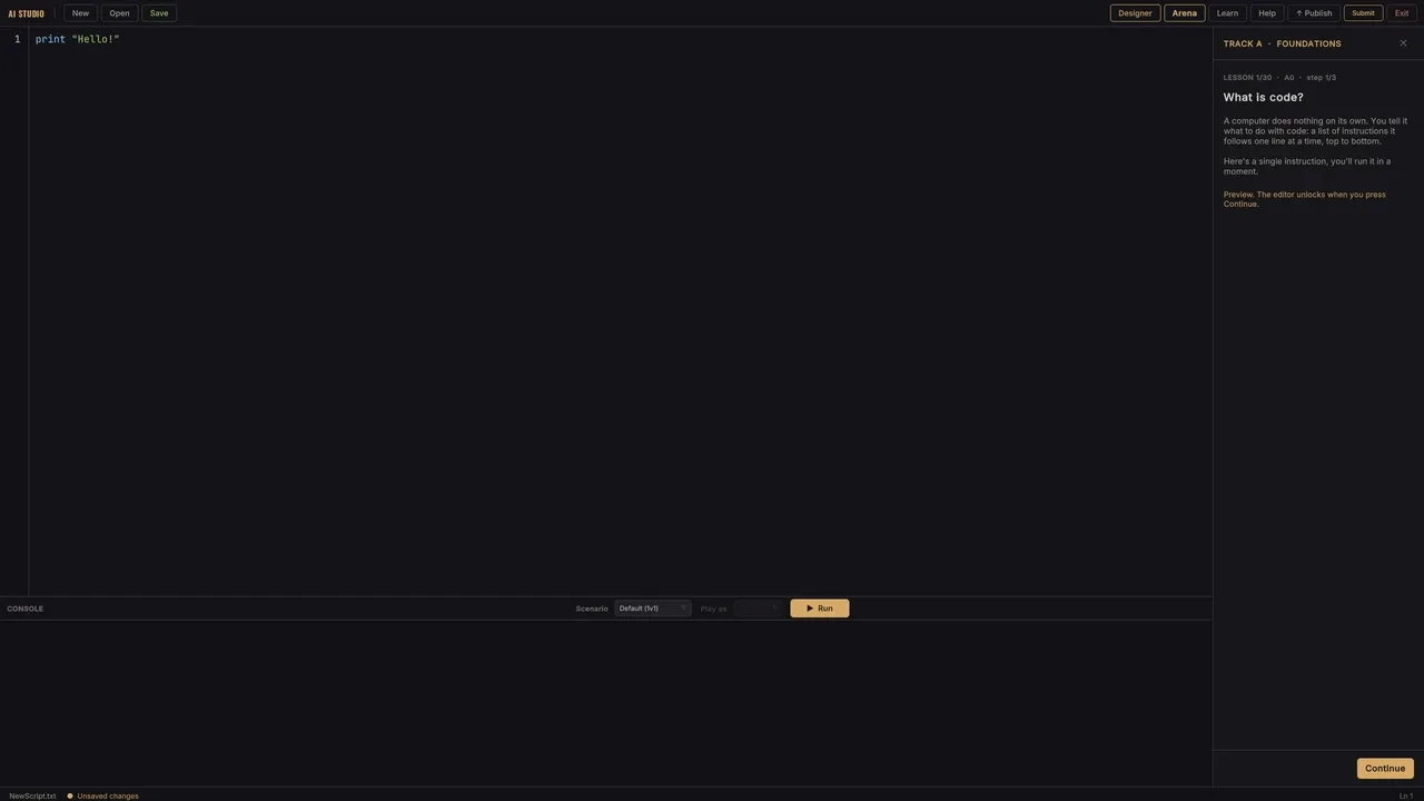 Observe screenshot 1