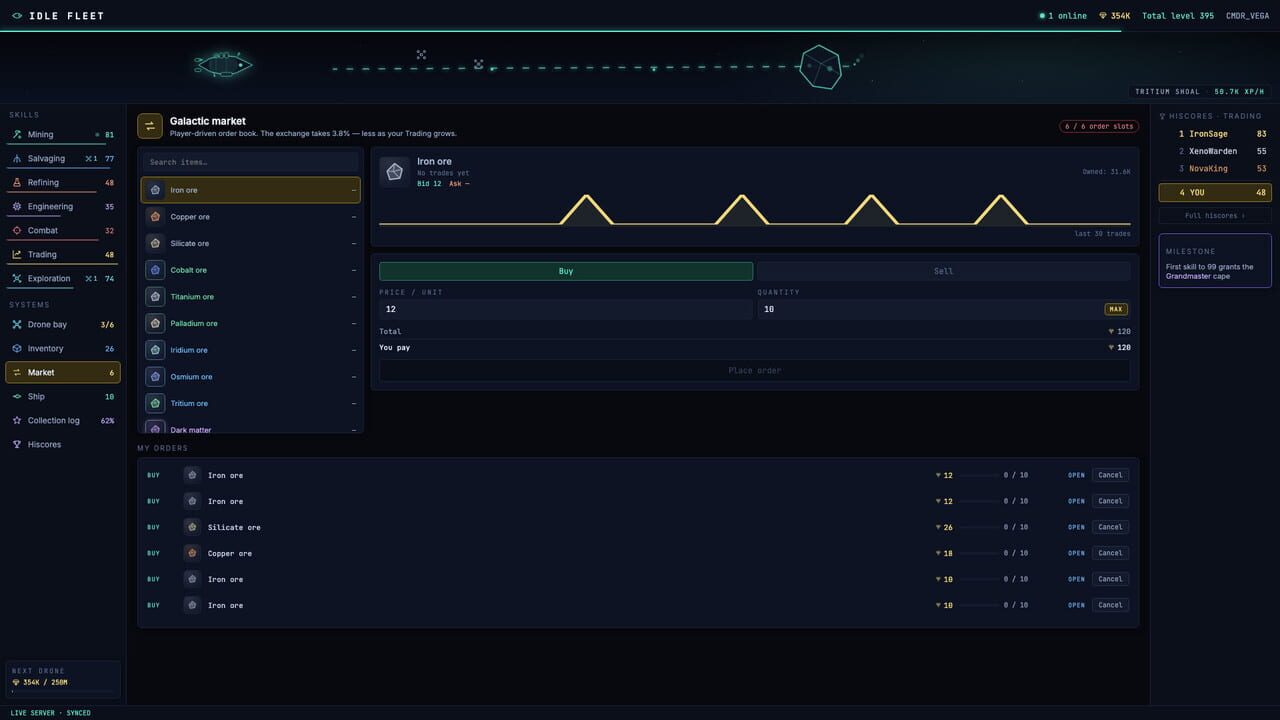 Idle Fleet screenshot