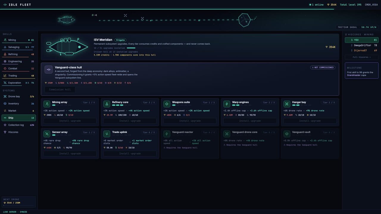 Idle Fleet screenshot