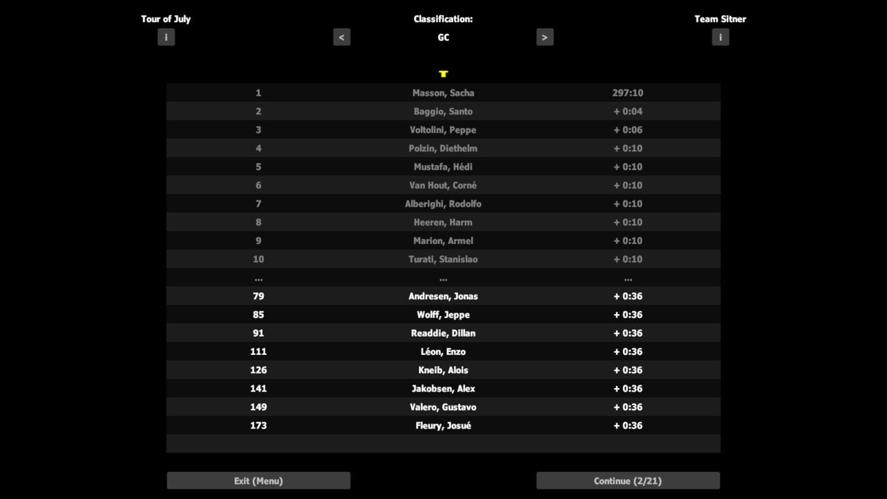 Kassei: Road Cycling - Next Season screenshot