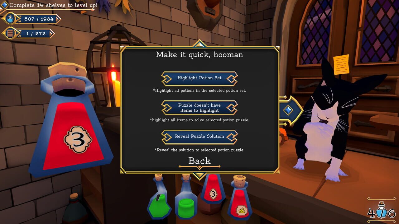 Shelve the Potions! screenshot