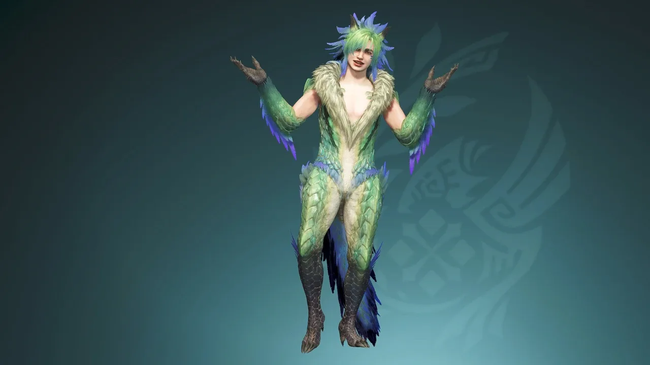 Monster Hunter Wilds: Erik Outfit - Crestcollar Seikret Suit