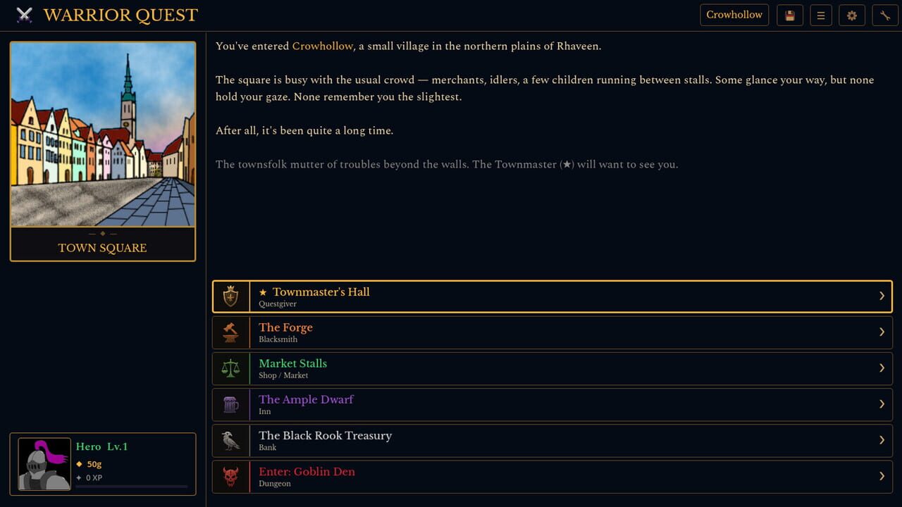 Warrior Quest screenshot