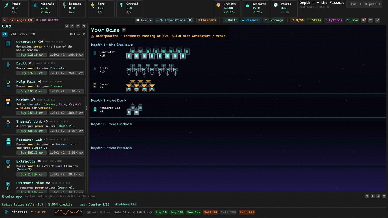 Long Dives screenshot