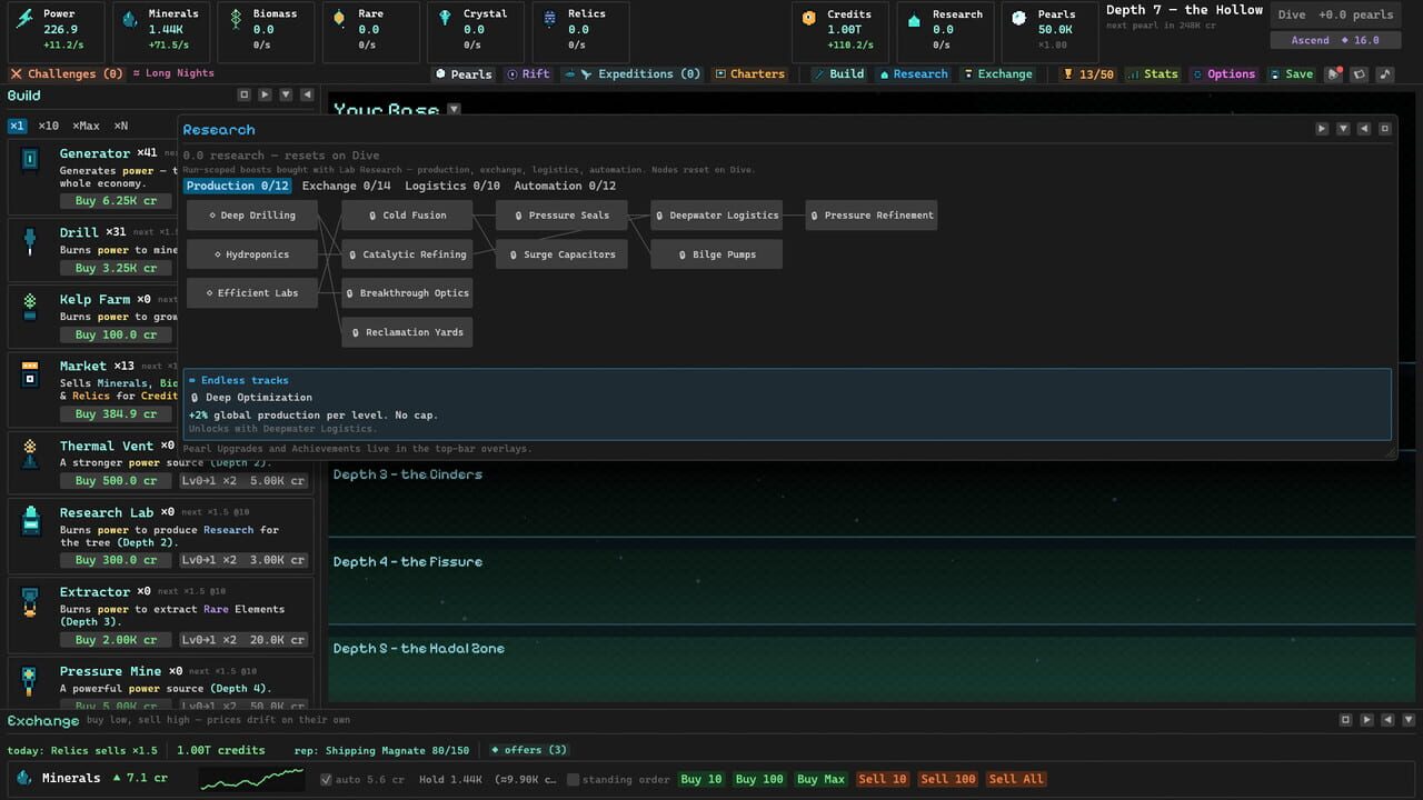 Long Dives screenshot