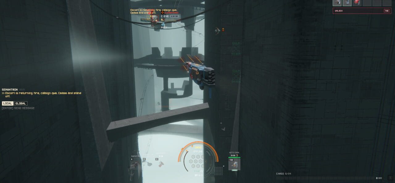 Gameplay de Citadel: Gunship Sandbox MMO
