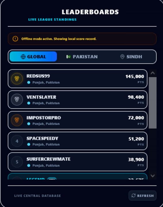 Crewmate Rush Space Escape Runner
