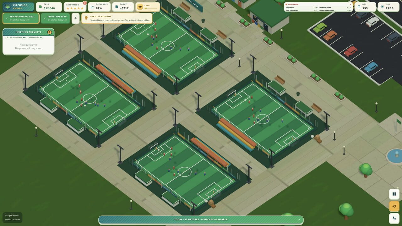 Pitchside Empire screenshot