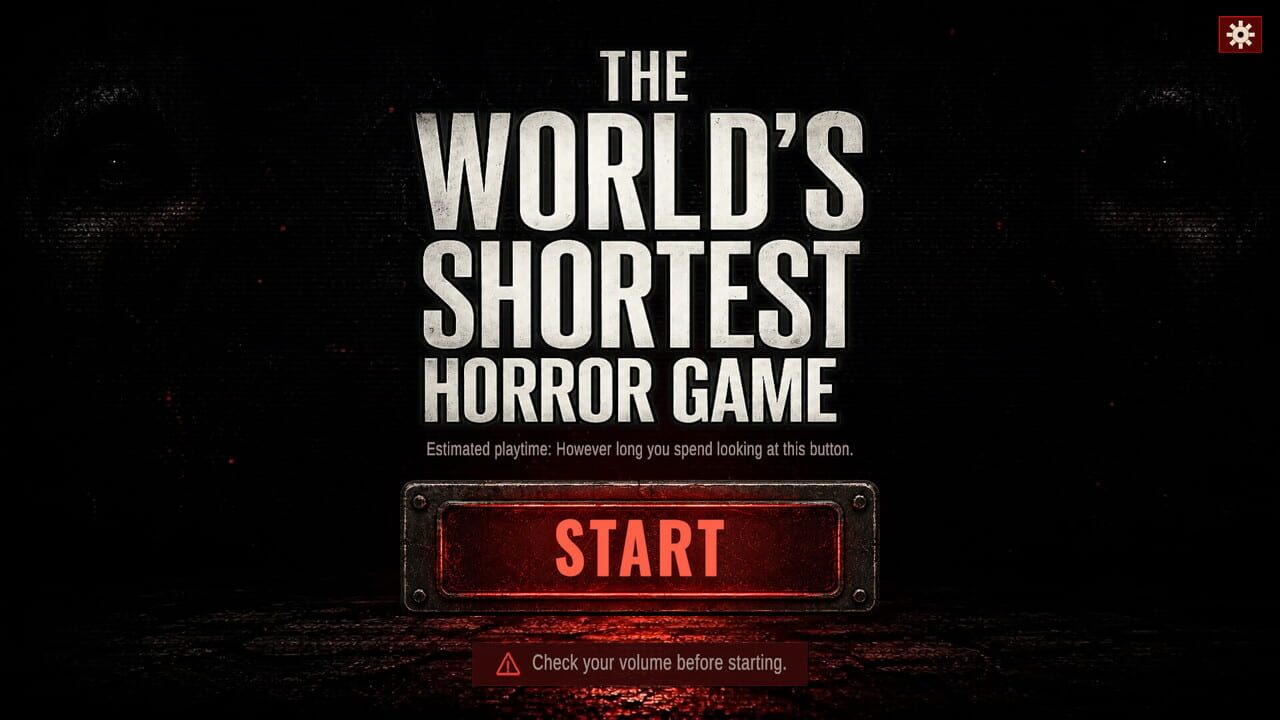 The World's Shortest Horror Game screenshot
