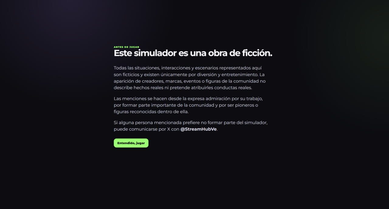 Simulador StreamHub
