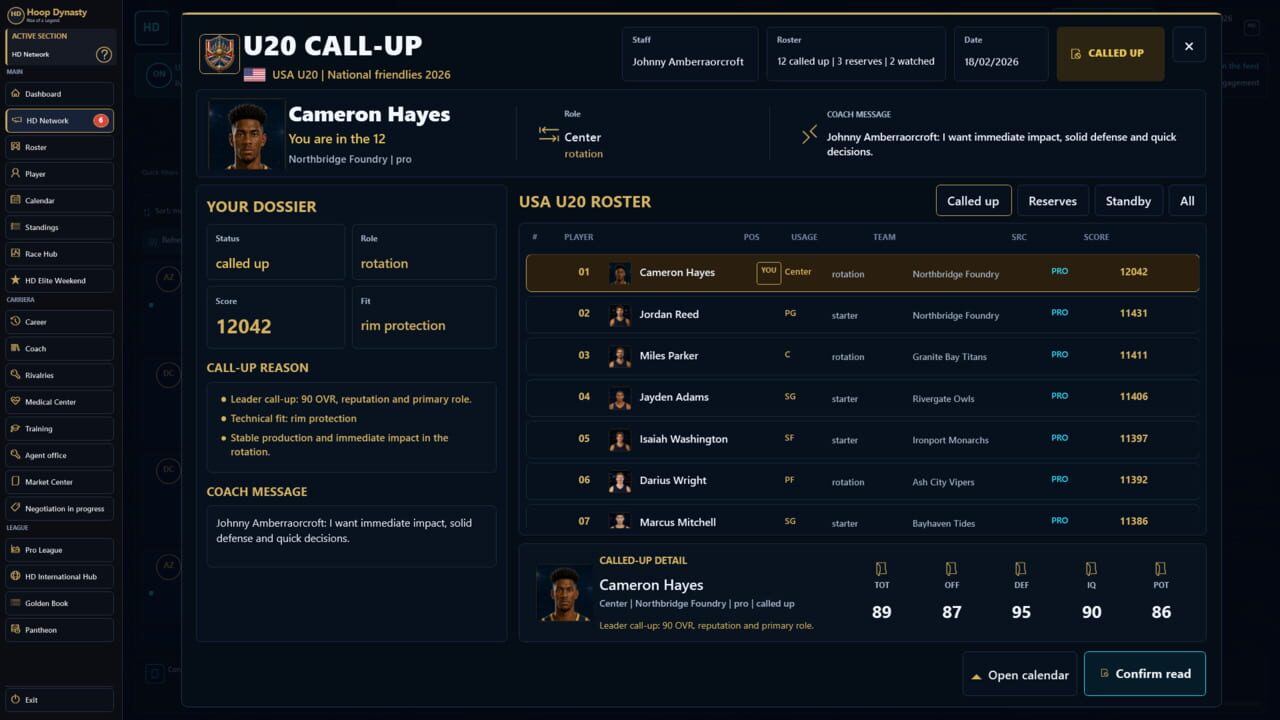 Hoop Dynasty: Rise of a Legend screenshot