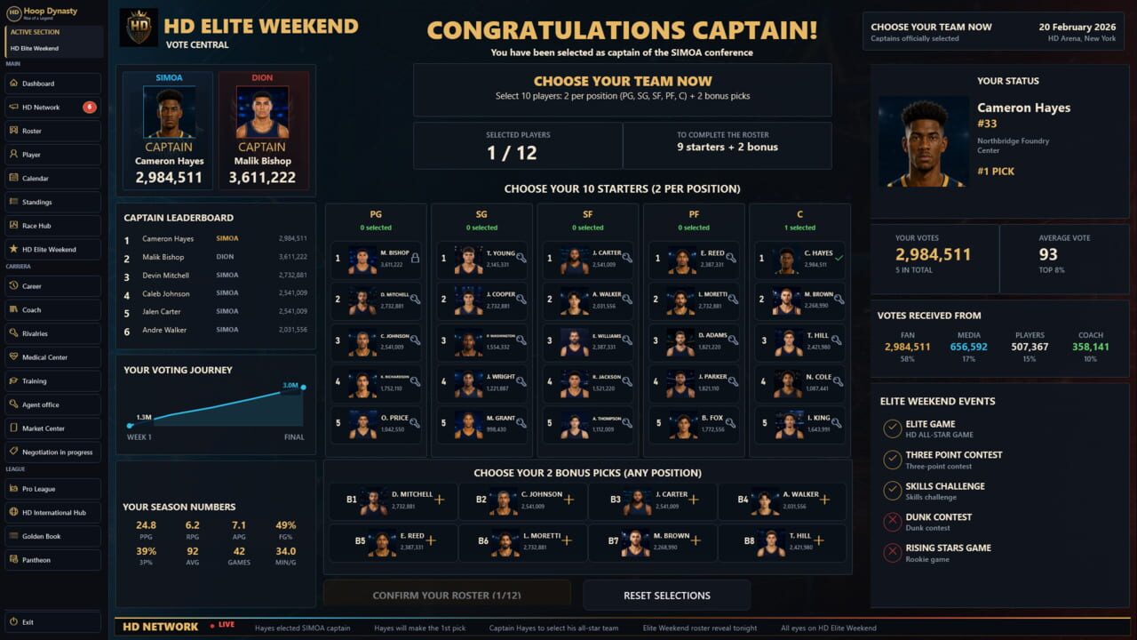 Hoop Dynasty: Rise of a Legend screenshot