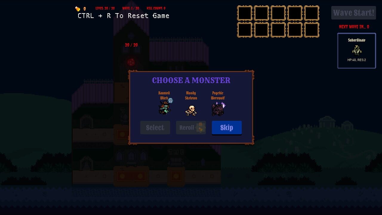 Spooky Land Defenders screenshot