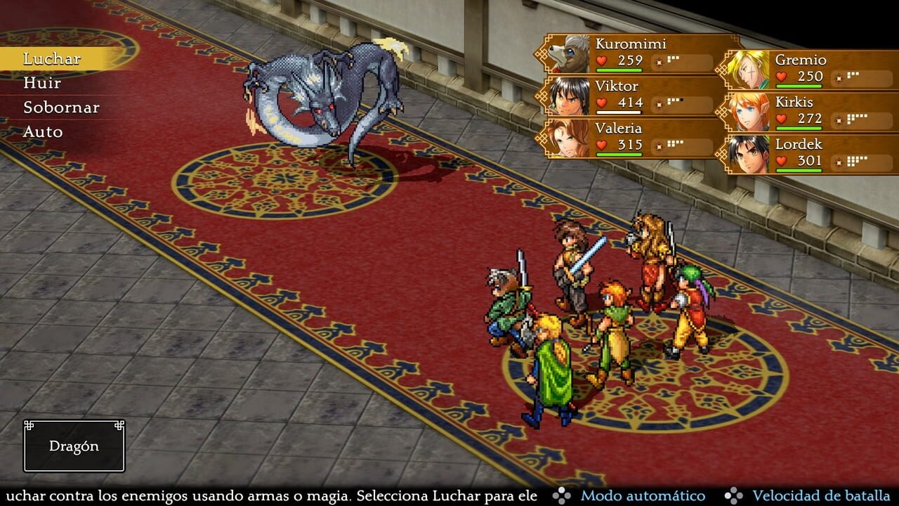 Screenshot of Suikoden I HD Remaster: Gate Rune War