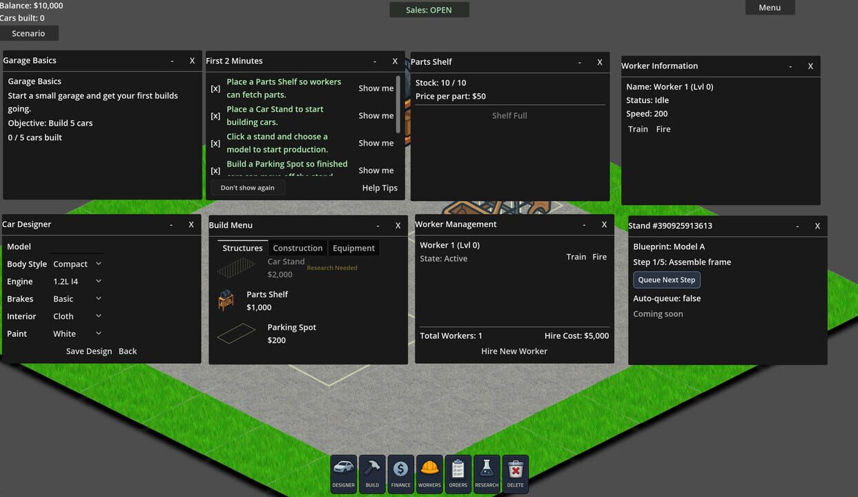 Car Factory Tycoon screenshot