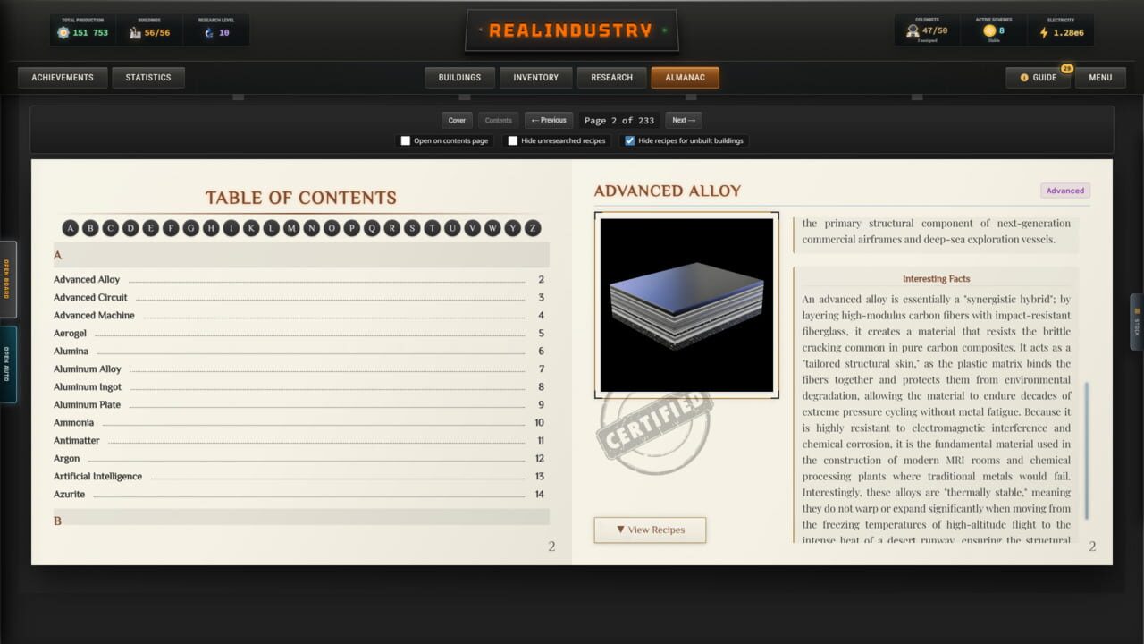 Realindustry screenshot