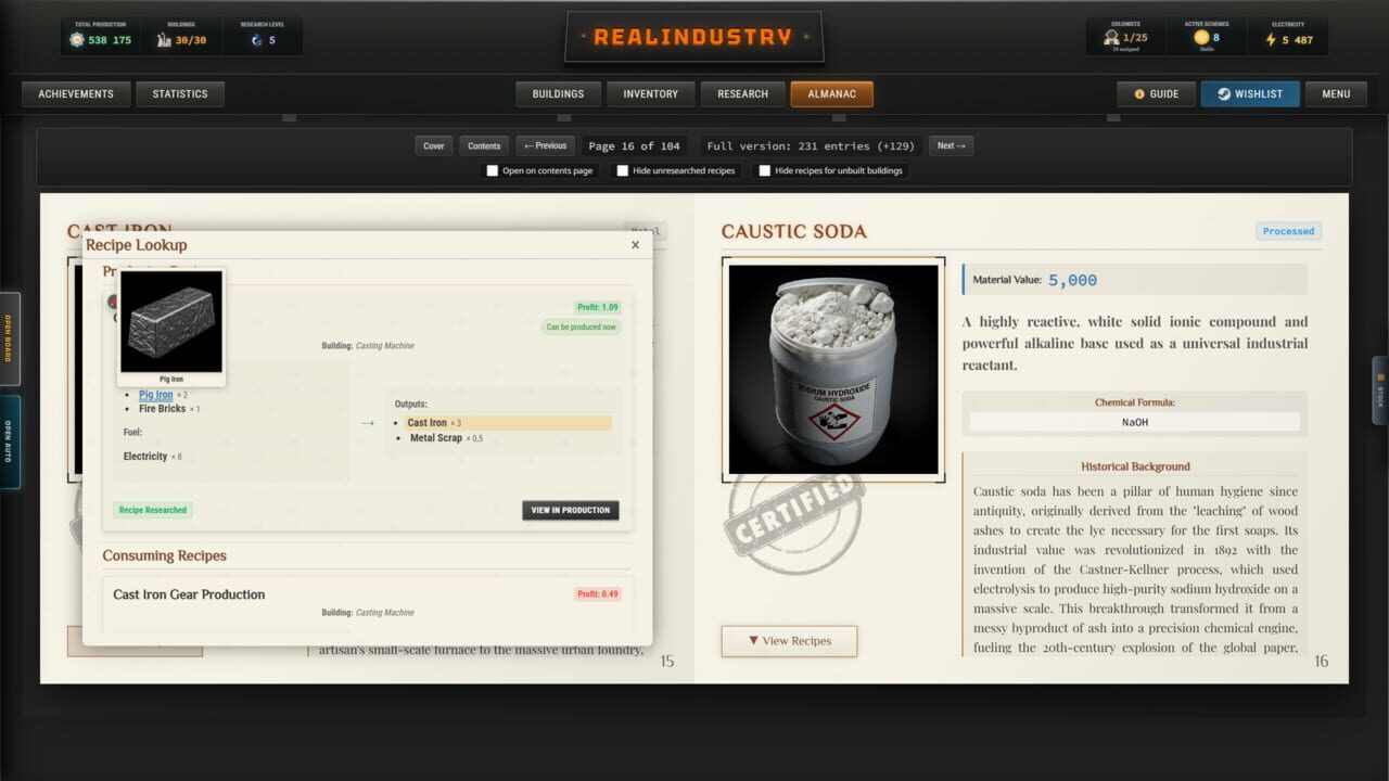Realindustry screenshot