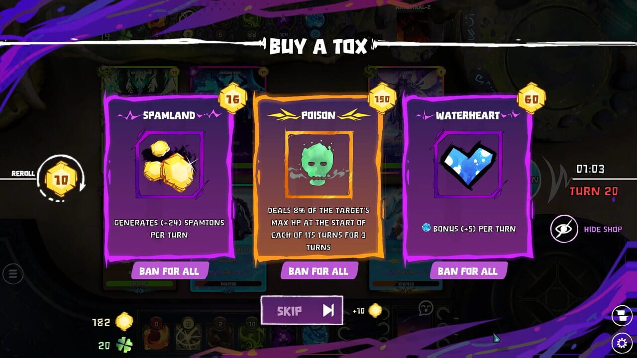 Screenshot of Spam on gamereleases.gg