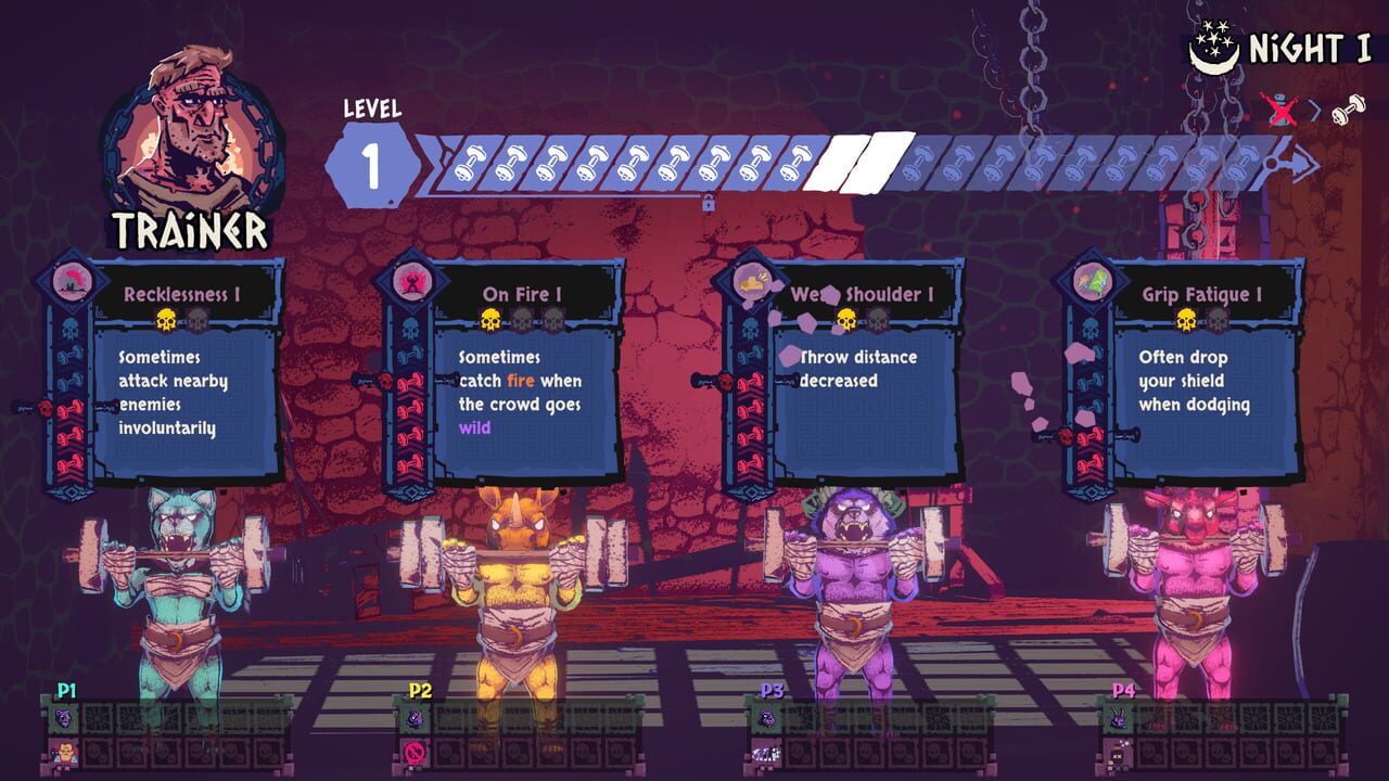 Screenshot of Chained Beasts