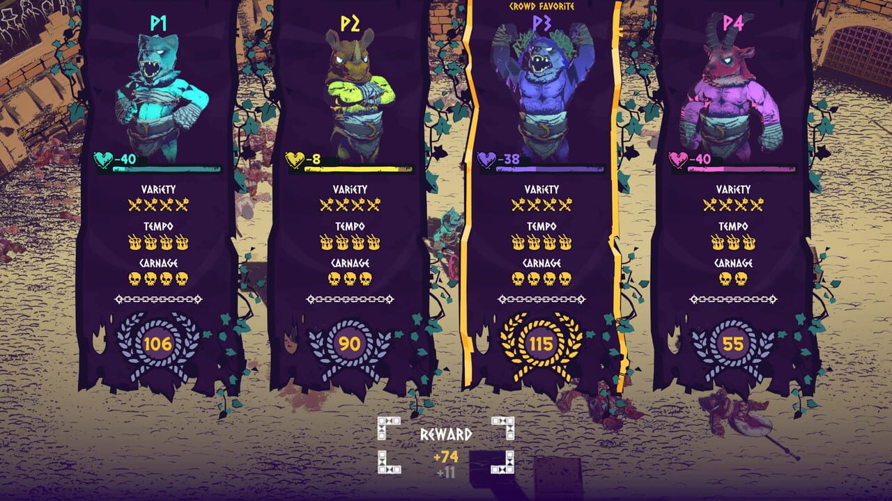 Screenshot of Chained Beasts