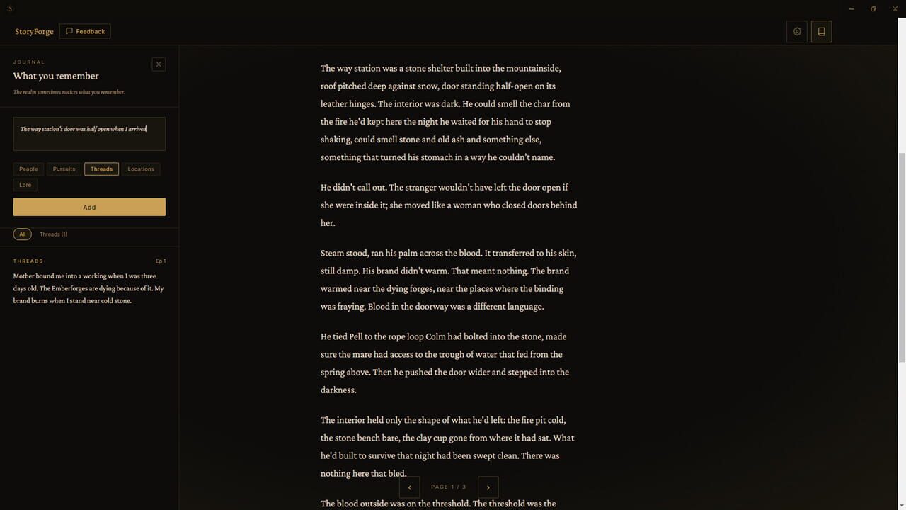 StoryForge (2026)
