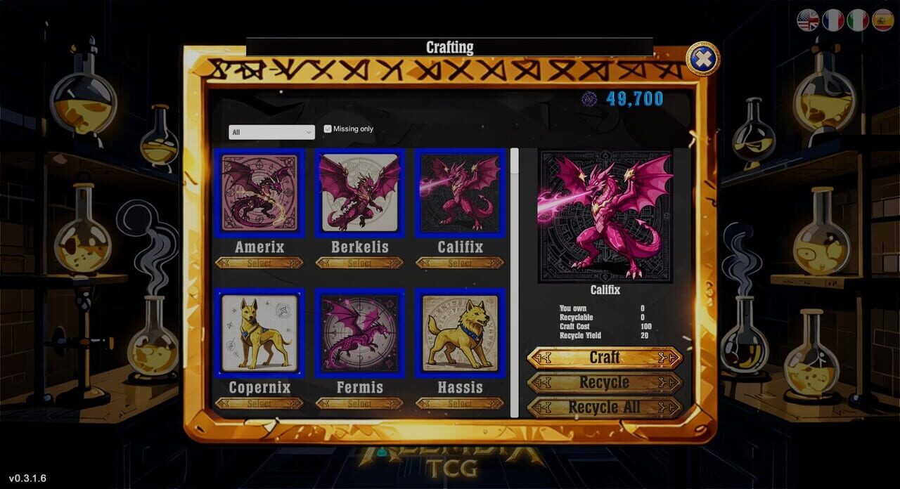 Alembix TCG screenshot 17