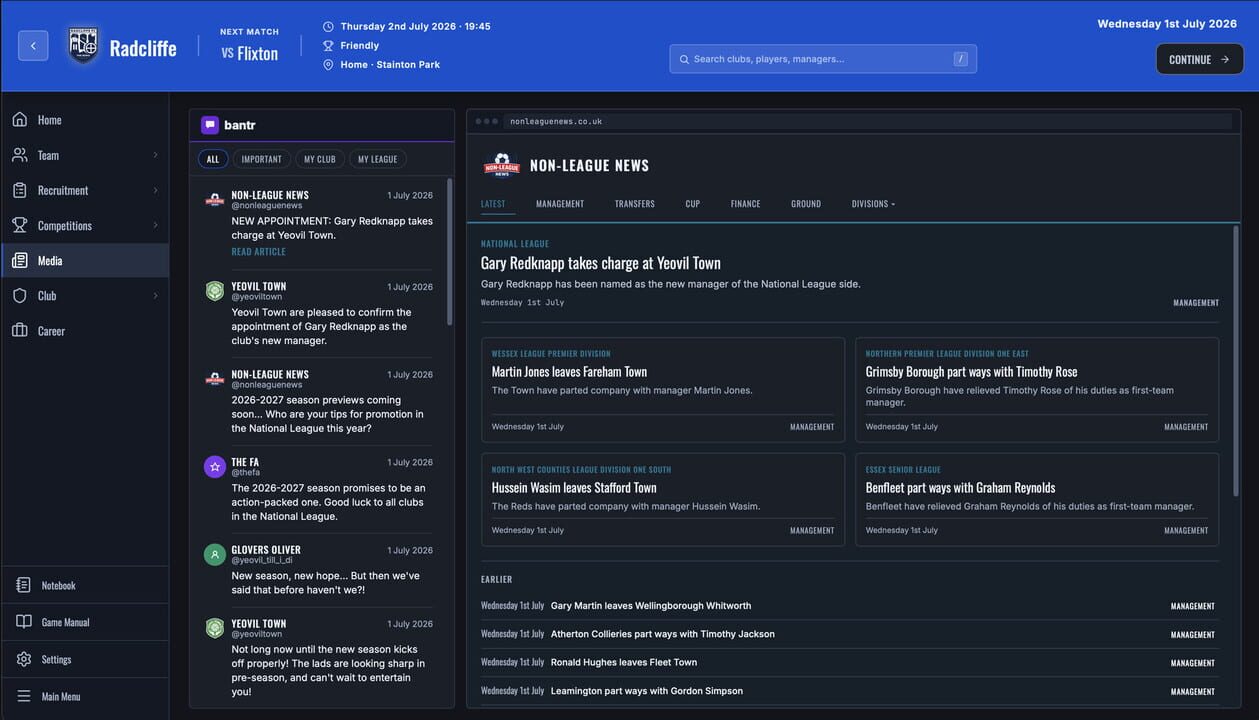 Non-League Manager (2026)