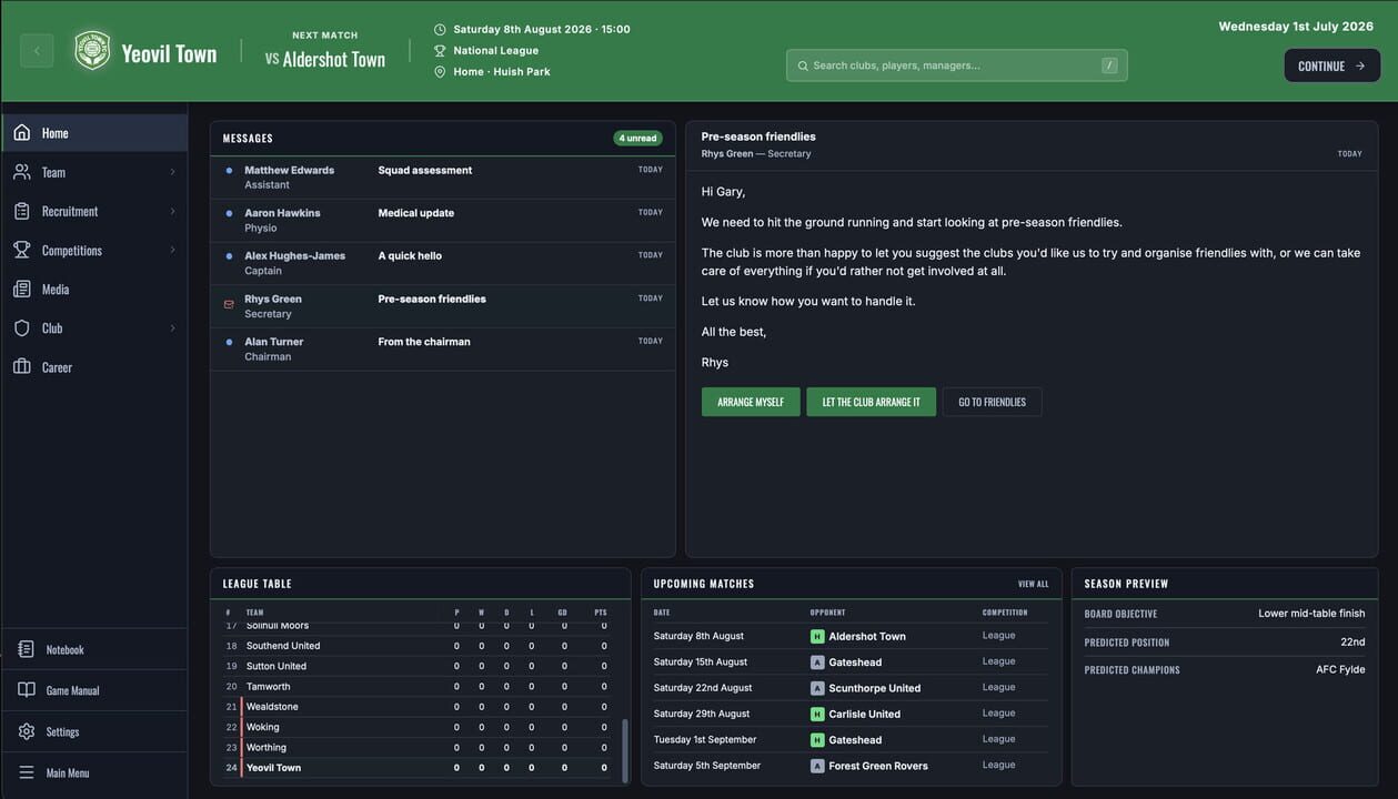 Non-League Manager (2026)