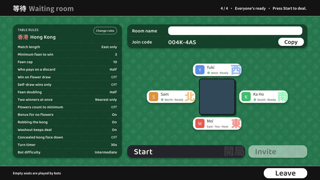 Everybody Mahjong!