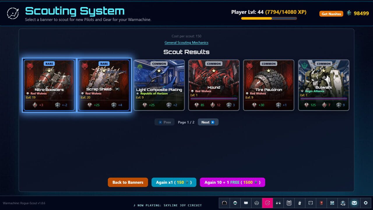 Screenshot of Warmachine: Rogue-Scout