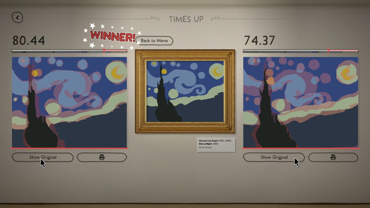 Screenshot of Sloppy Forgeries