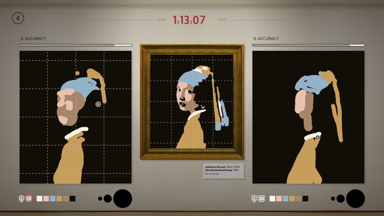 Screenshot of Sloppy Forgeries