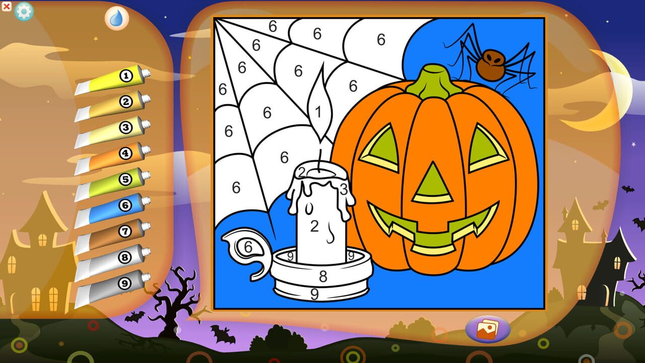 Color by Numbers - Halloween + (2018)