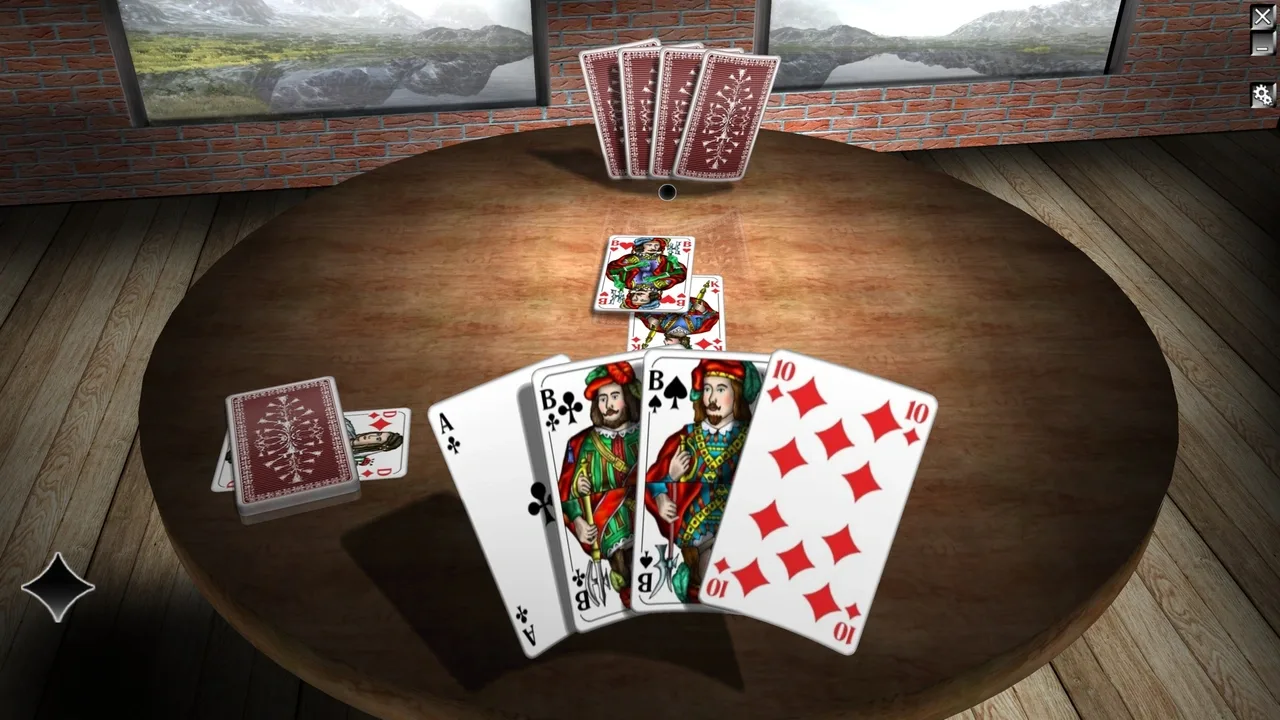 Classic Card Games 3D screenshot 2