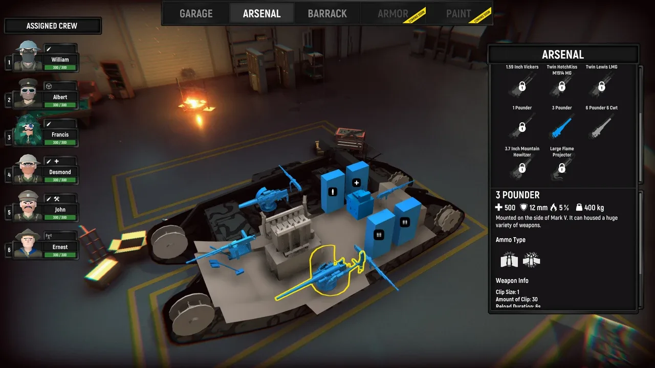 Armored Battle Crew screenshot 2