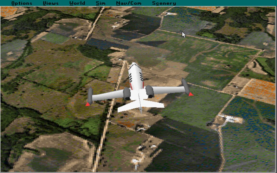 Microsoft Flight Simulator Version 5.1 MS-DOSゲーム ゲーム・エンターテインメント